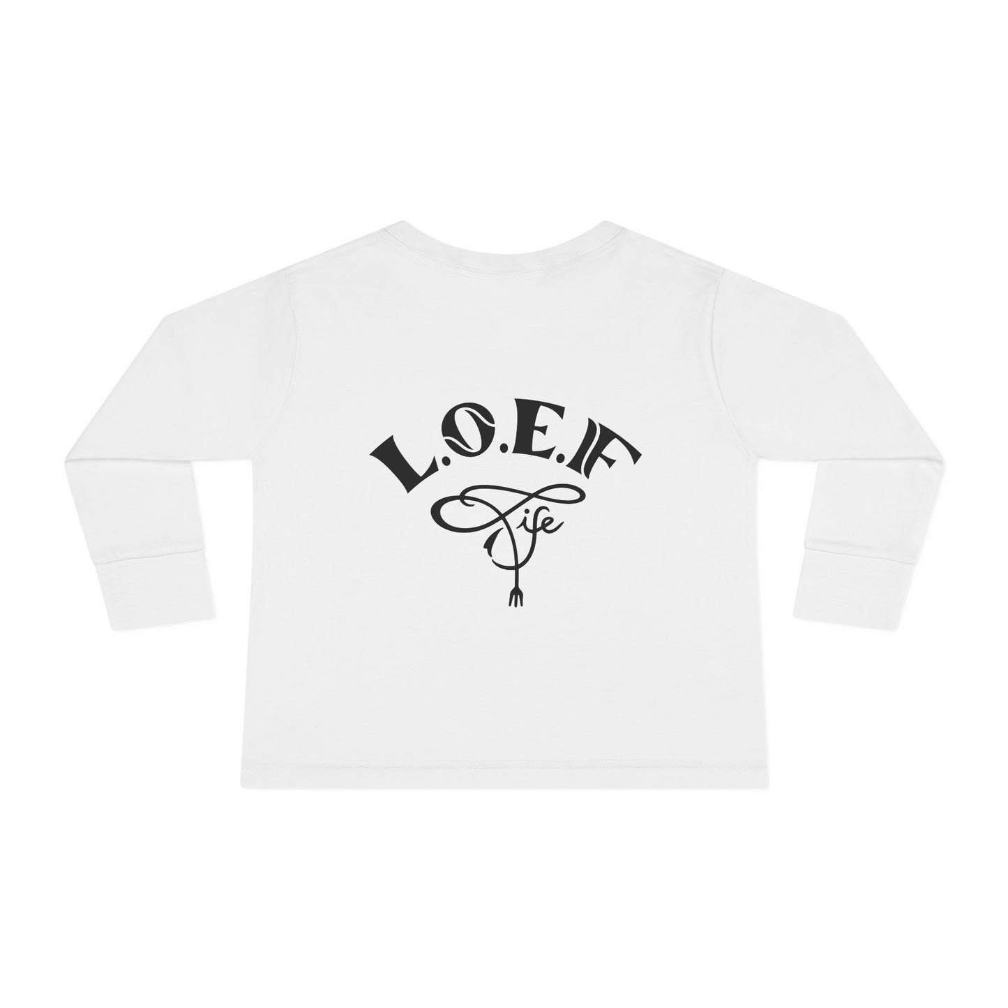 L.O.E.F Foodie 4Life Baby Long Sleeve Tee  (Neon Green)
