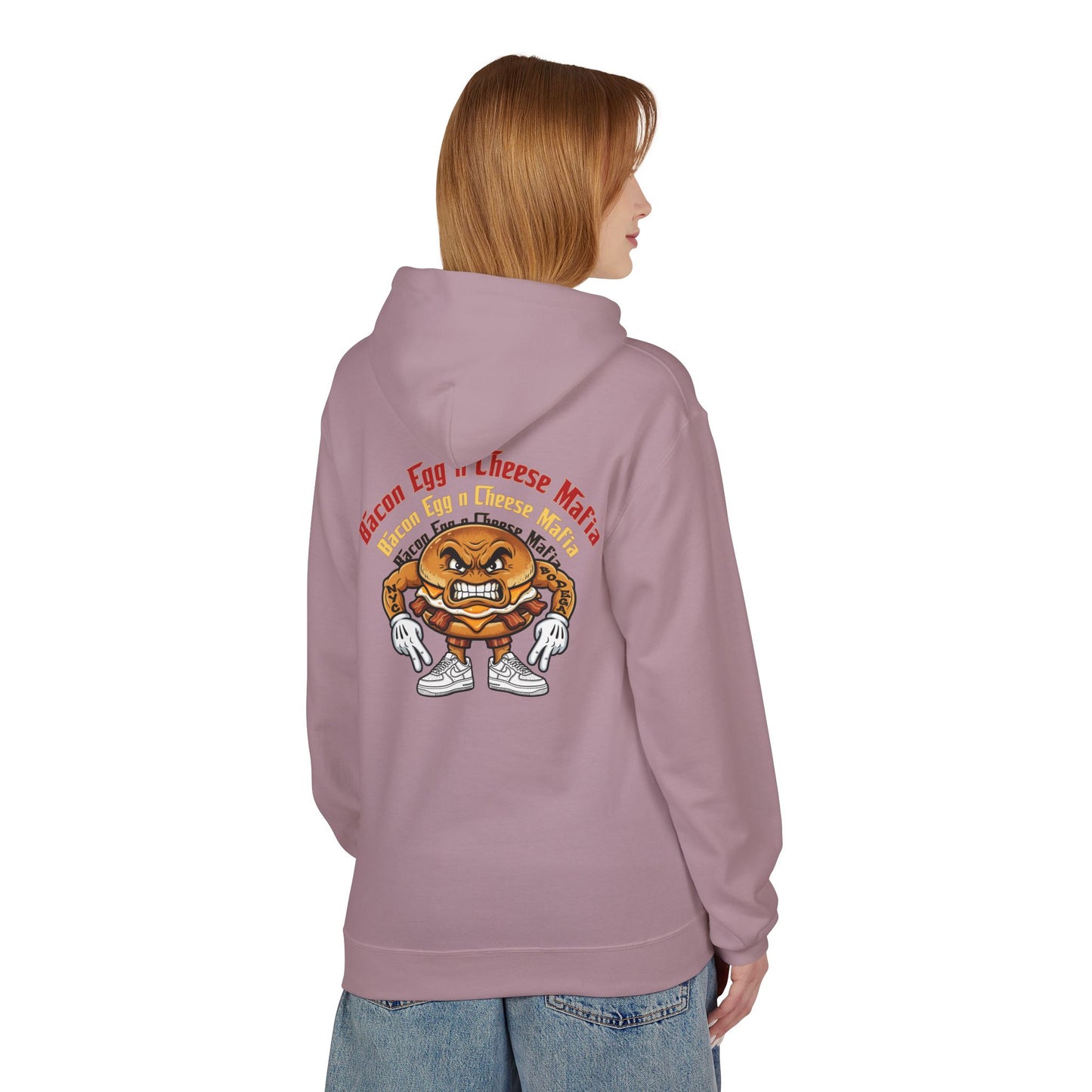 L.O.E.F Bacon Egg n Cheese Mafia Unisex Hoodie