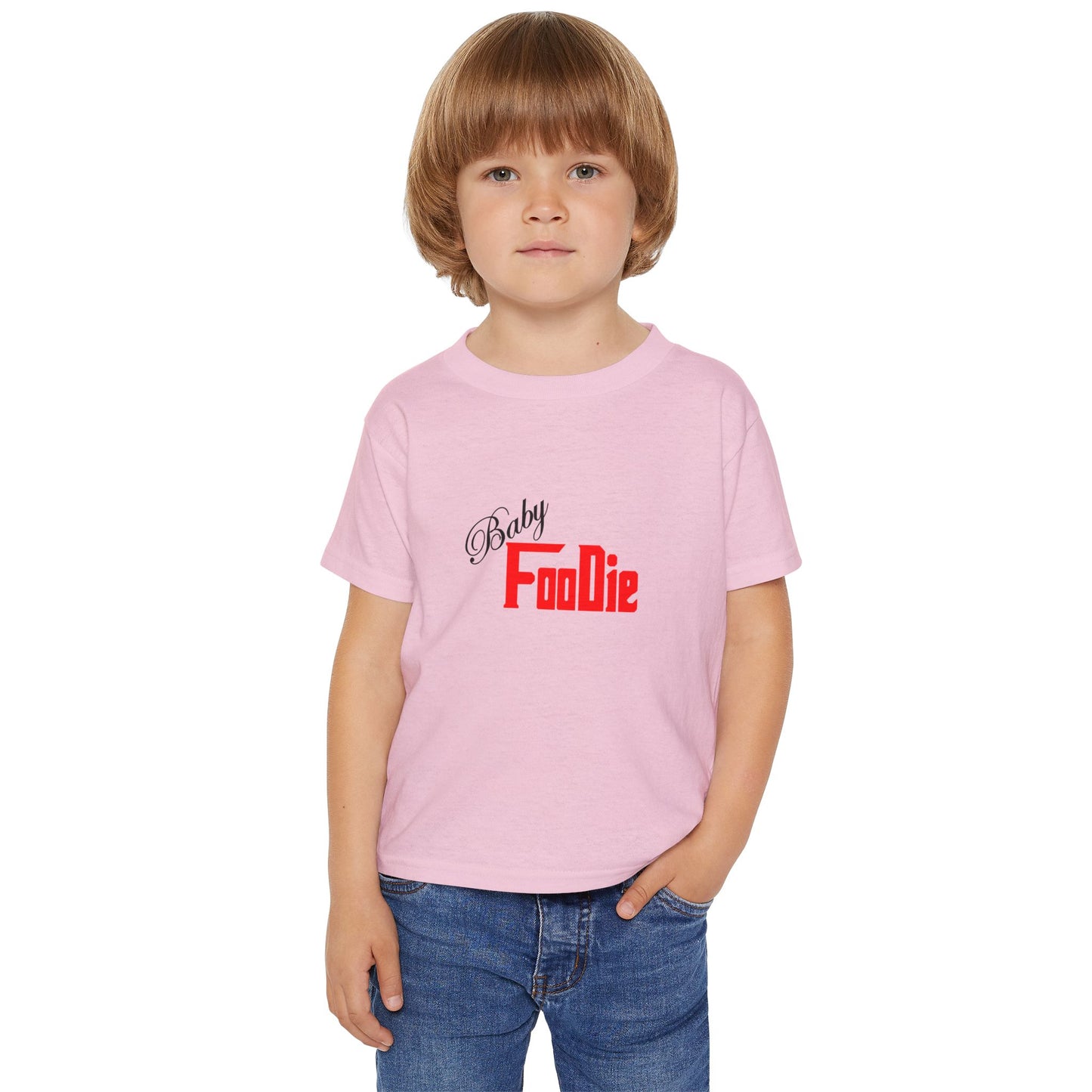 L.O.E.F Baby Foodie Toodler Tee Shirt (Fiery Red)