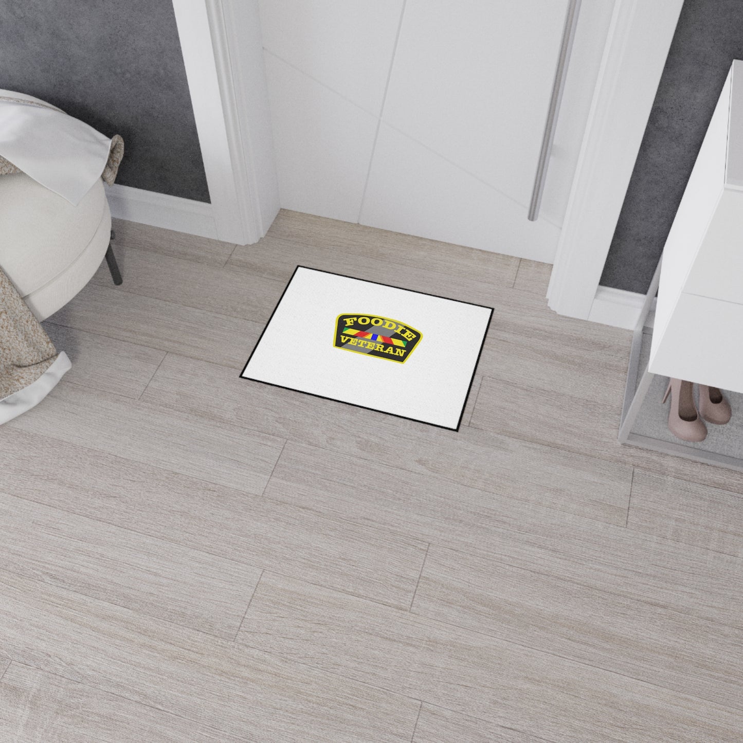 L.O.E.F Foodie Veteran Kitchen Mat