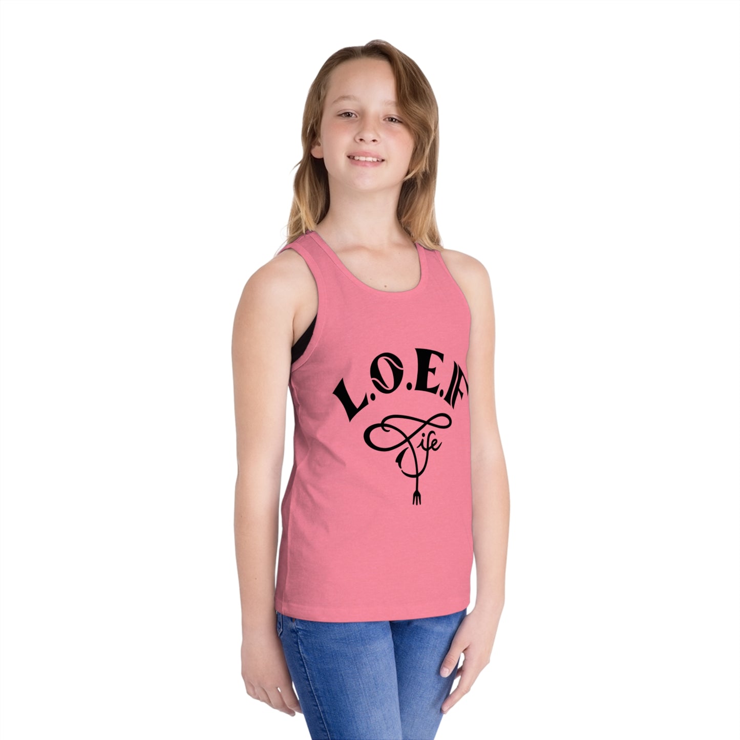 L.O.E.F Kid's Tank Top (Black)