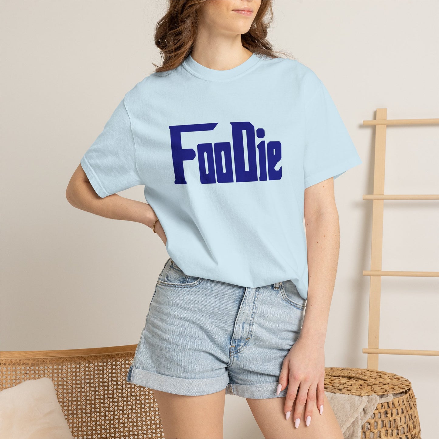 L.O.E.F Foodie Unisex Tee Shirt (Dark Blue)