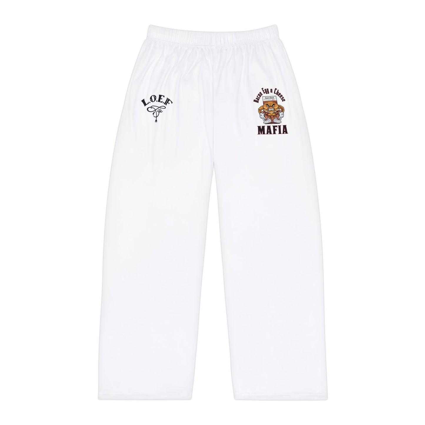 L.O.E.F Bacon Egg n Cheese Mafia Pajamas Pants