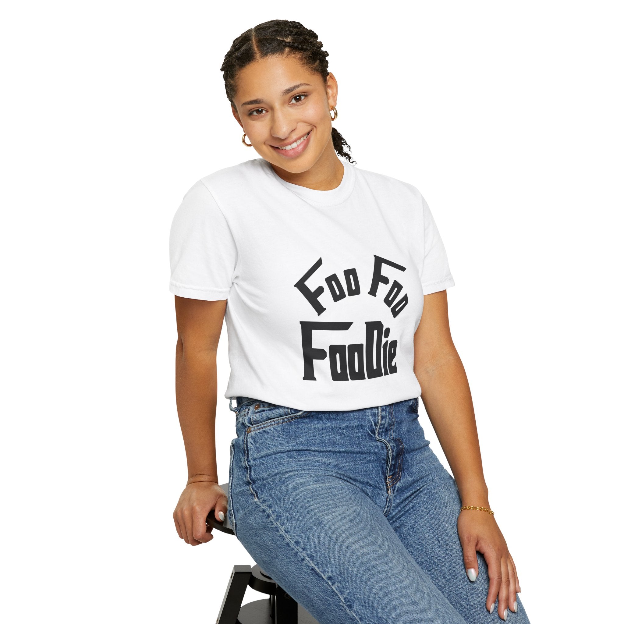 L.O.E.F FOO FOO FOODIE Unisex Tee shirt(Black)