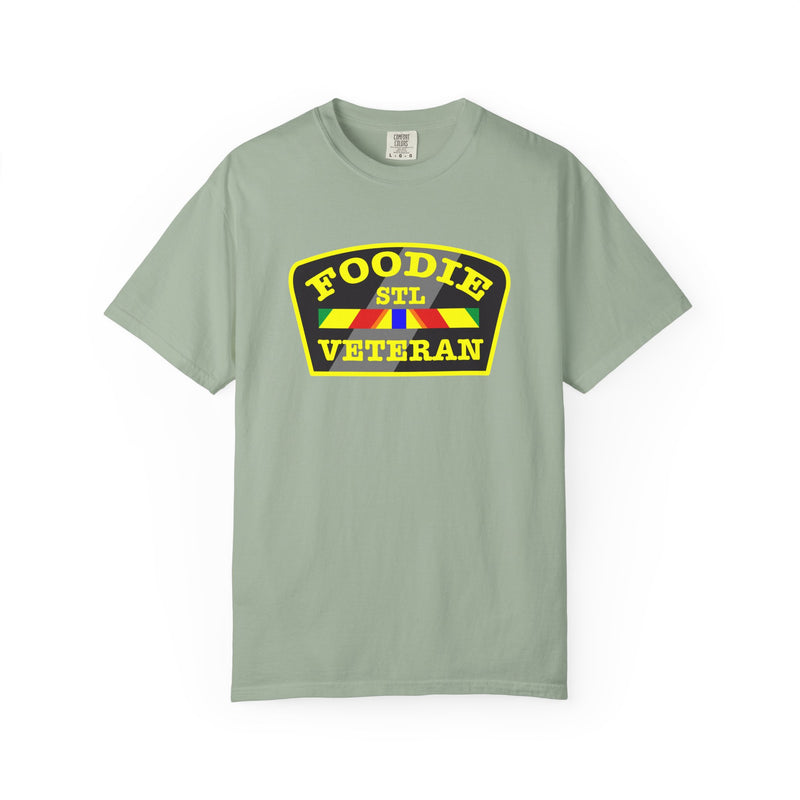 L.O.E.F Foodie Veteran STL Unisex Tee Shirt (Yellow)
