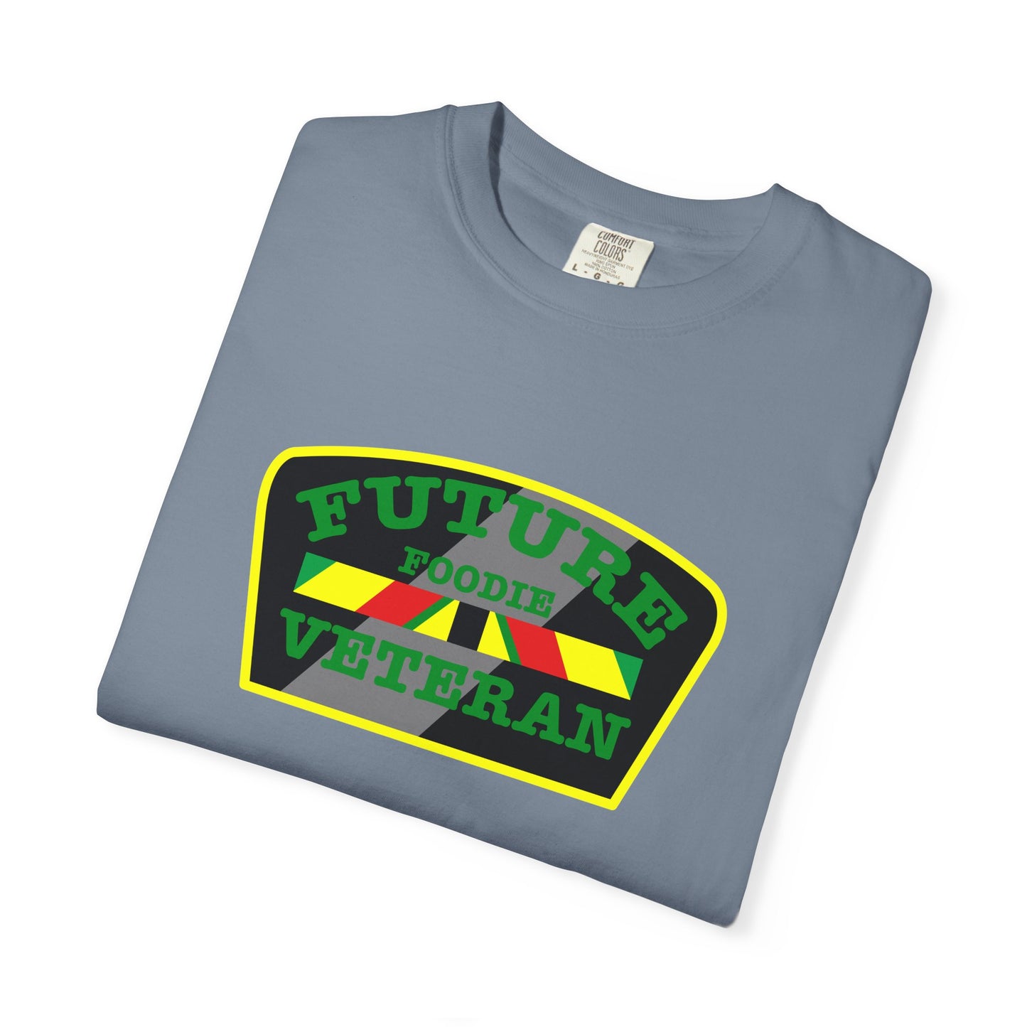 L.O.E.F Future Foodie Veteran Unisex Tee Shirt (Green)