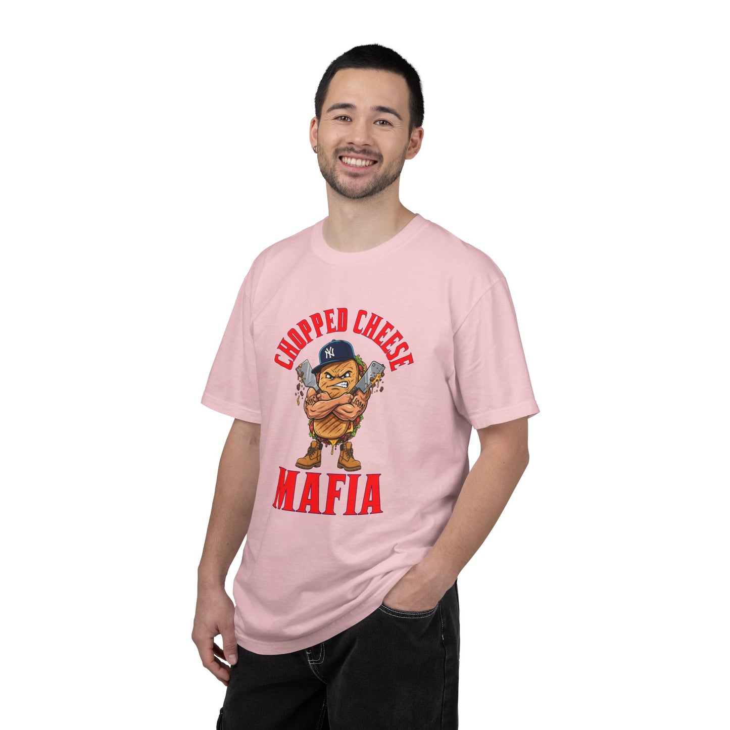 L.O.E.F Mafia Chopped Cheese Unisex Tee Shirt (Red)