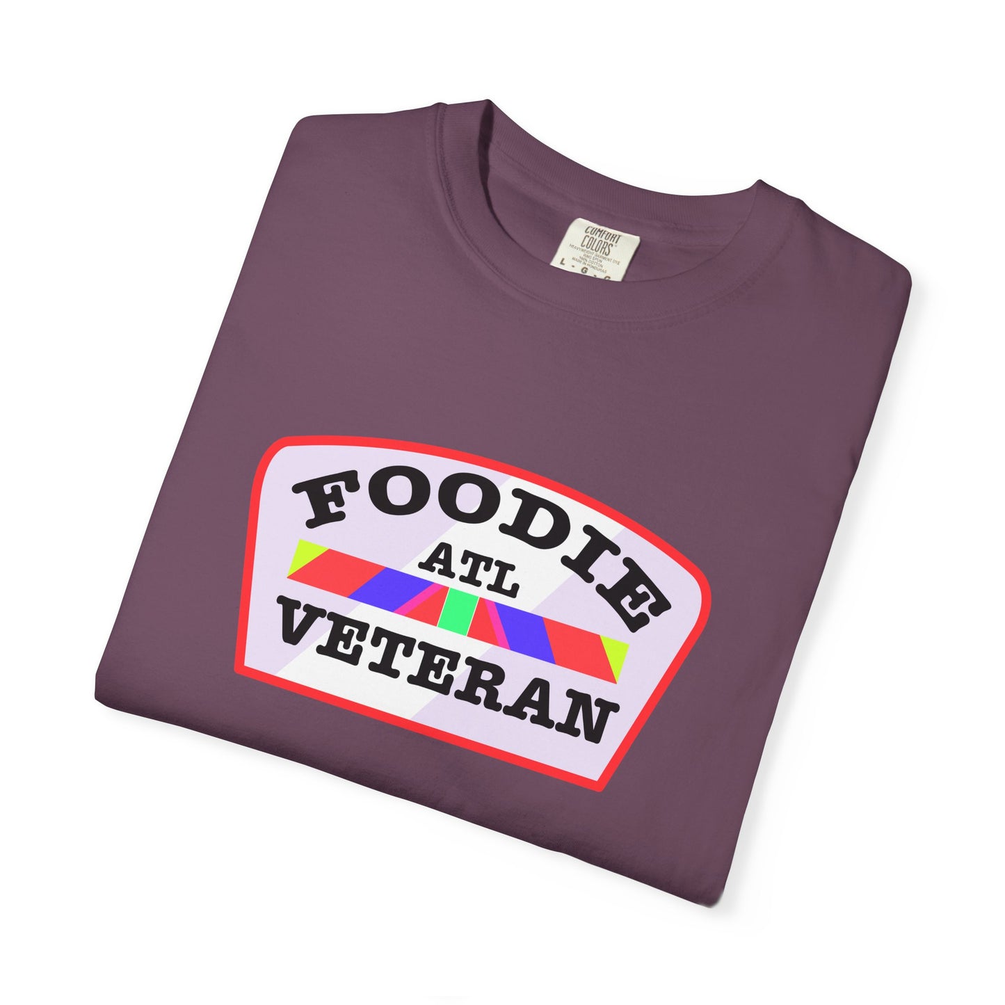 L.O.E.F Foodie Veteran ATL Unisex Tee Shirt (Soft Pink)