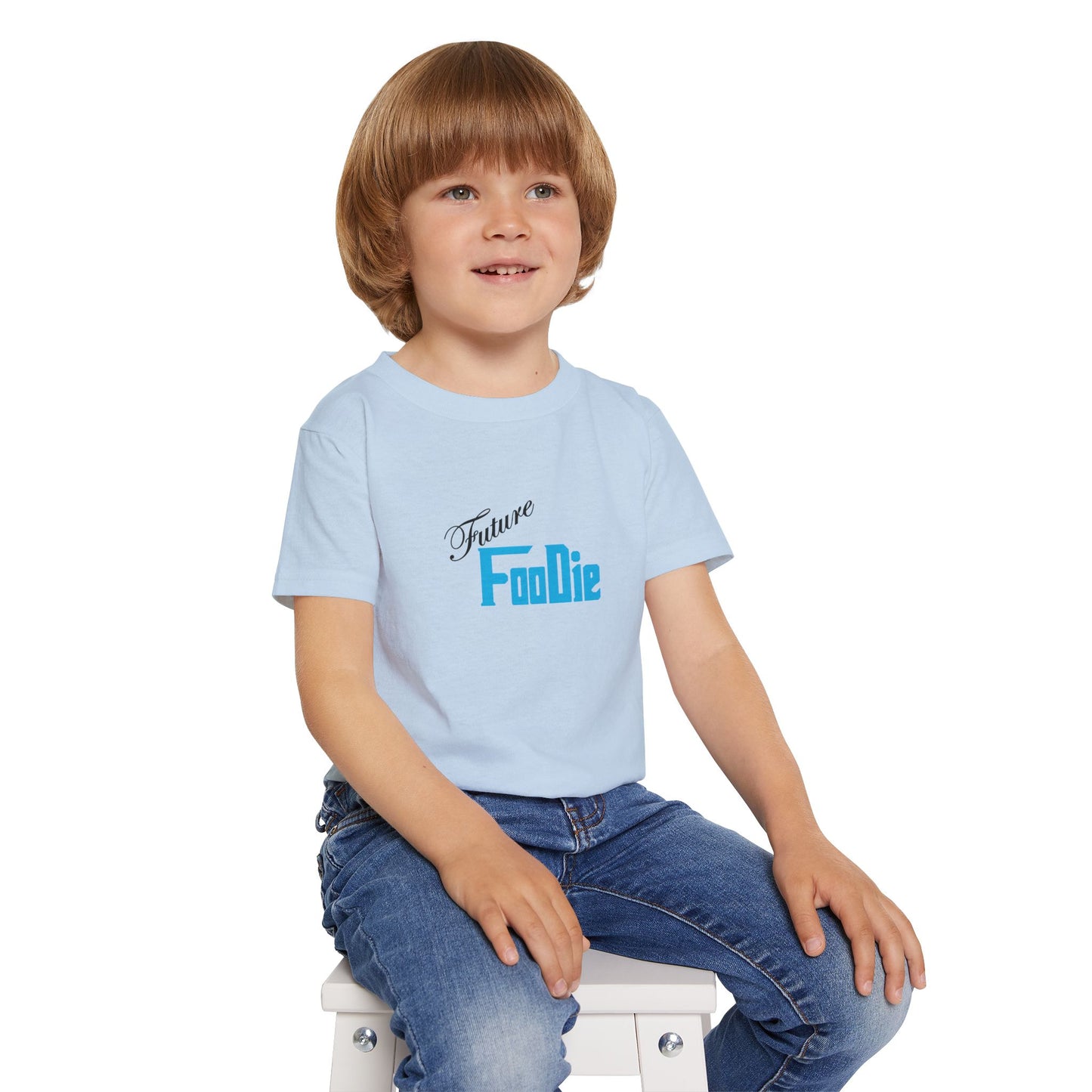 L.O.E.F Future Foodie Toodler Tee Shirt (Neon Blue)