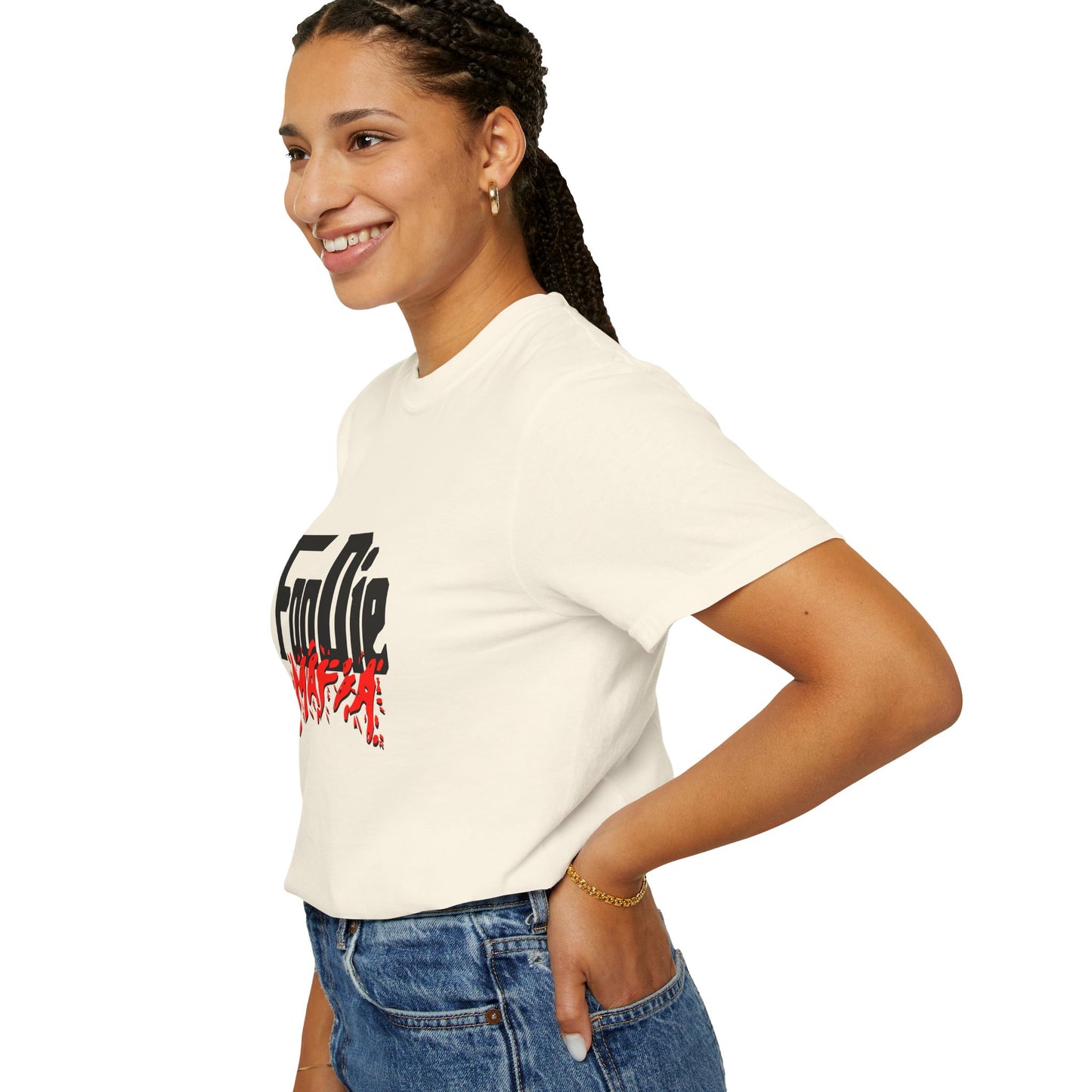 L.O.E.F Foodie Mafia Unisex Tee Shirt (Red)