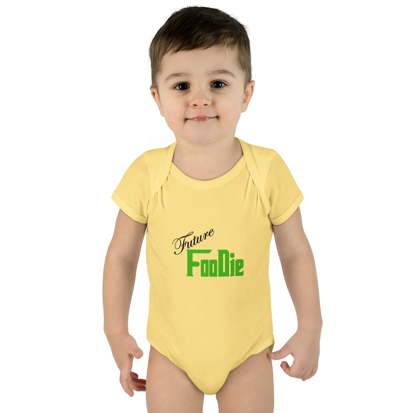 L.O.E.F Future Foodie Toddler Bodysuit (Kelly Green)