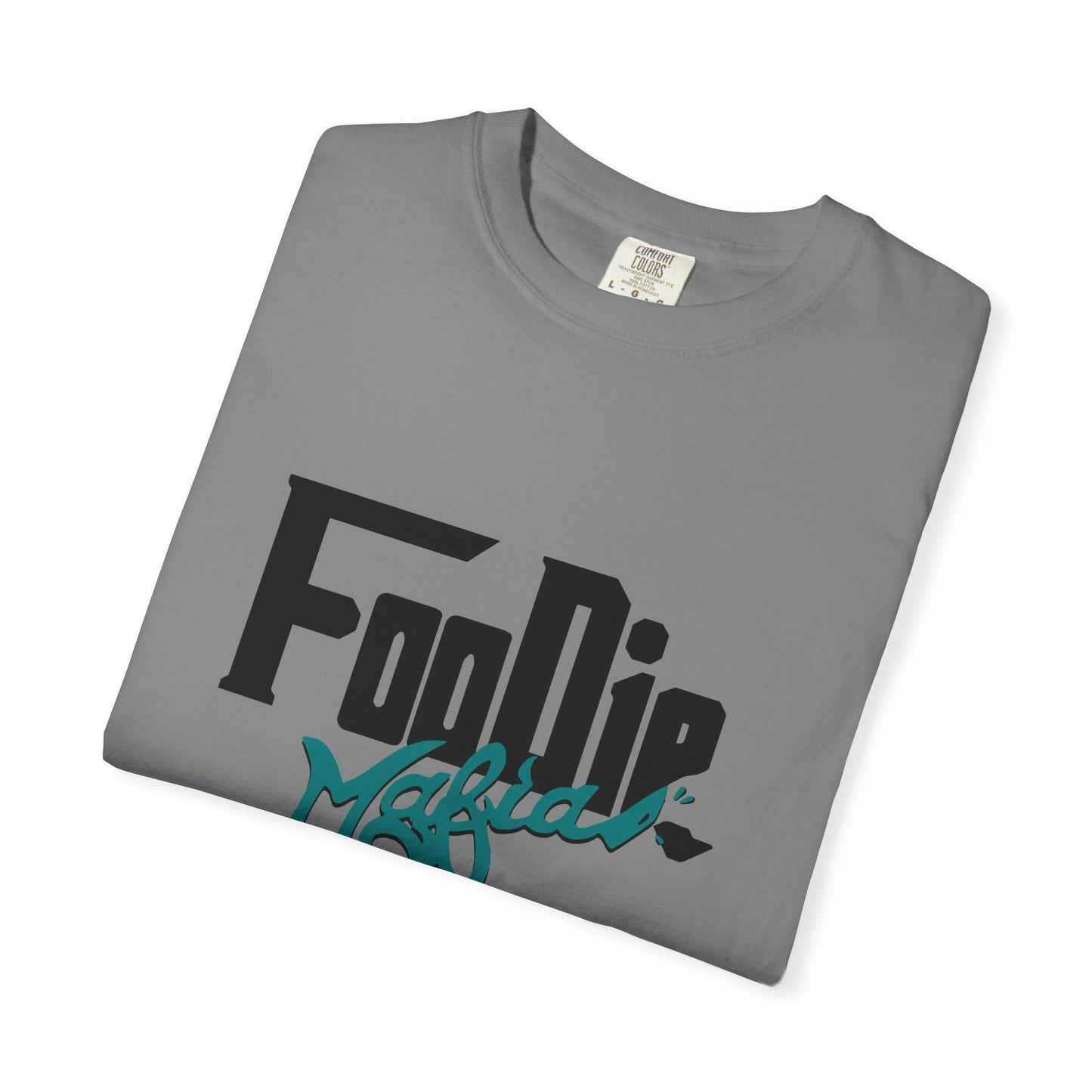 L.O.E.F Foodie Mafia Unisex Tee shirt (Teal)