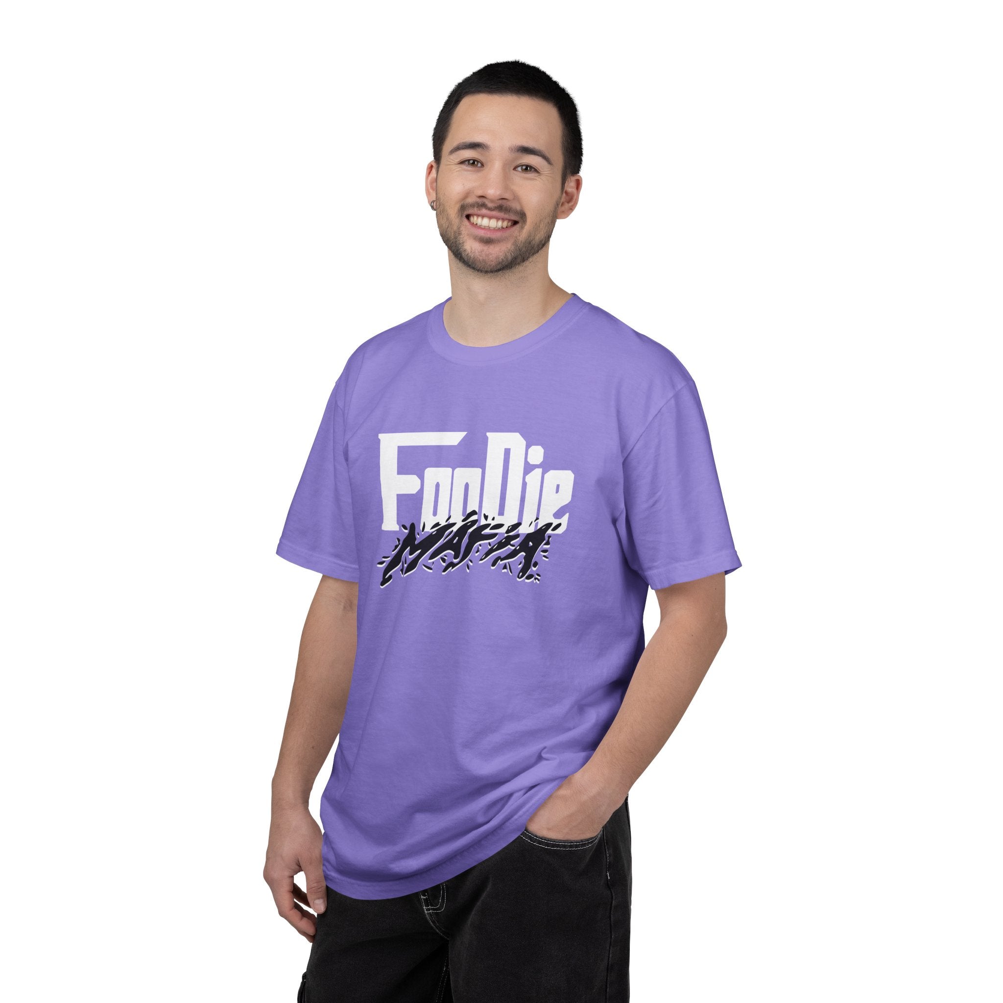 L.O.E.F Foodie Mafia Unisex Tee Shirt  (Black)
