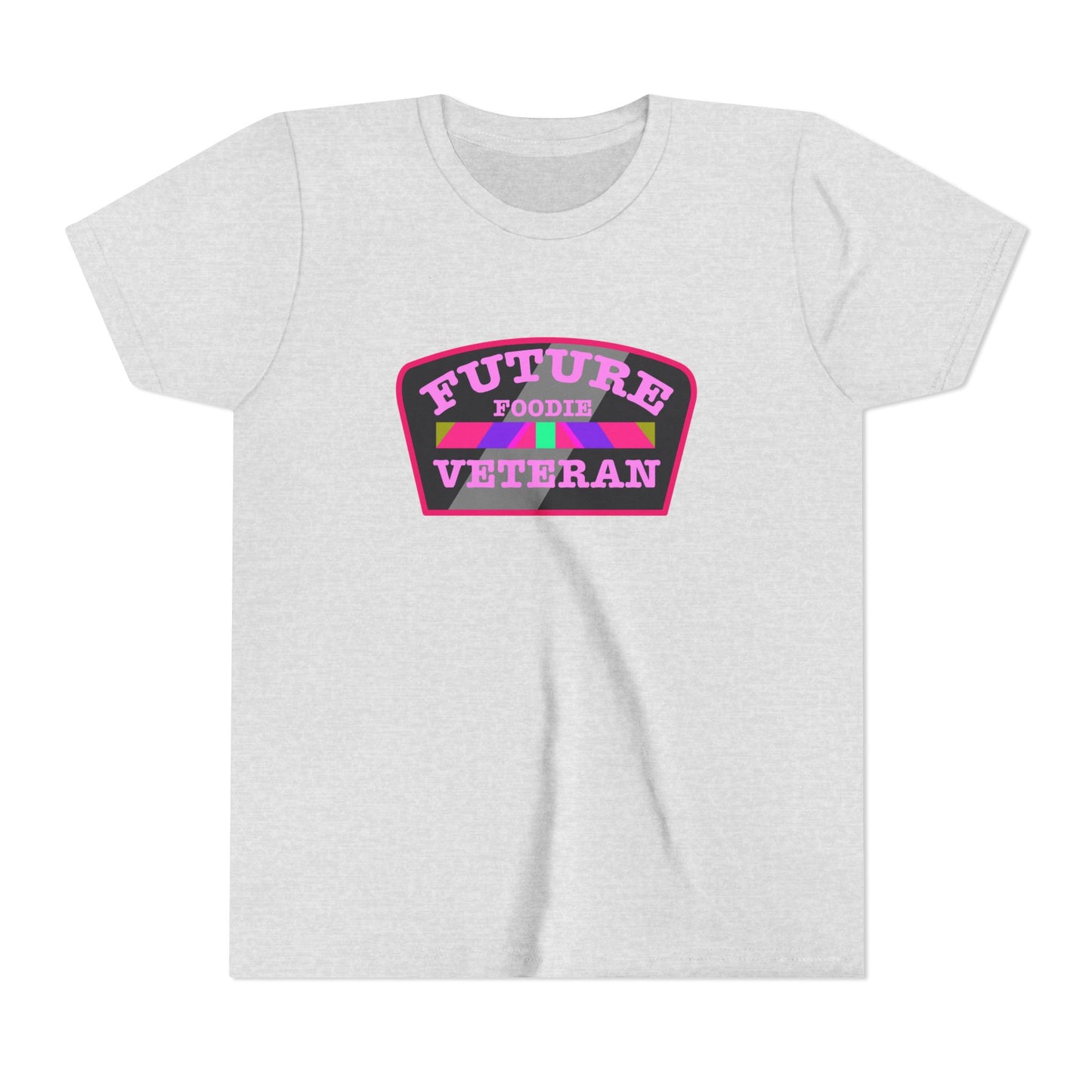 L.O.E.F Future Foodie Veteran Kids Tee Shirt (Pink)