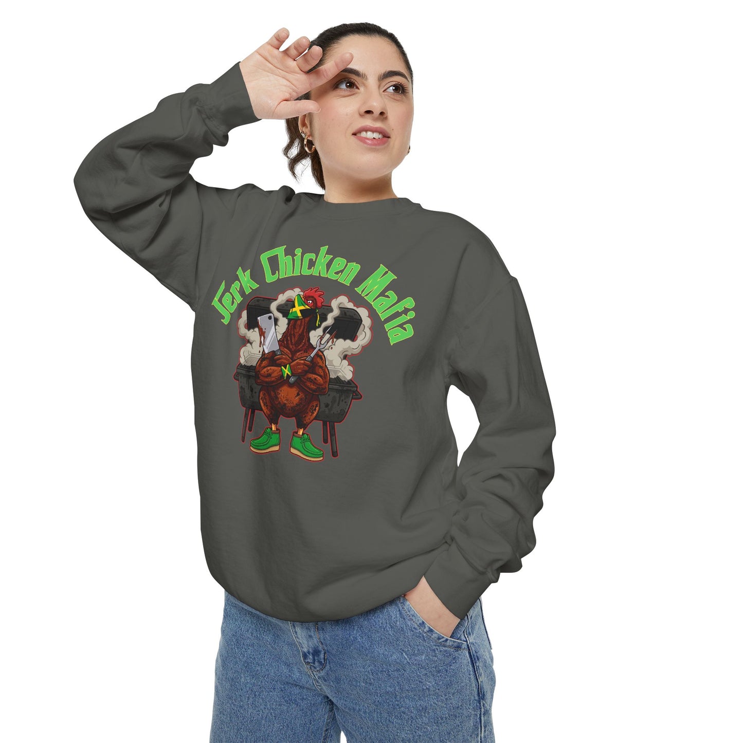 L.O.E.F Jerk Chicken Mafia Sweatshirt