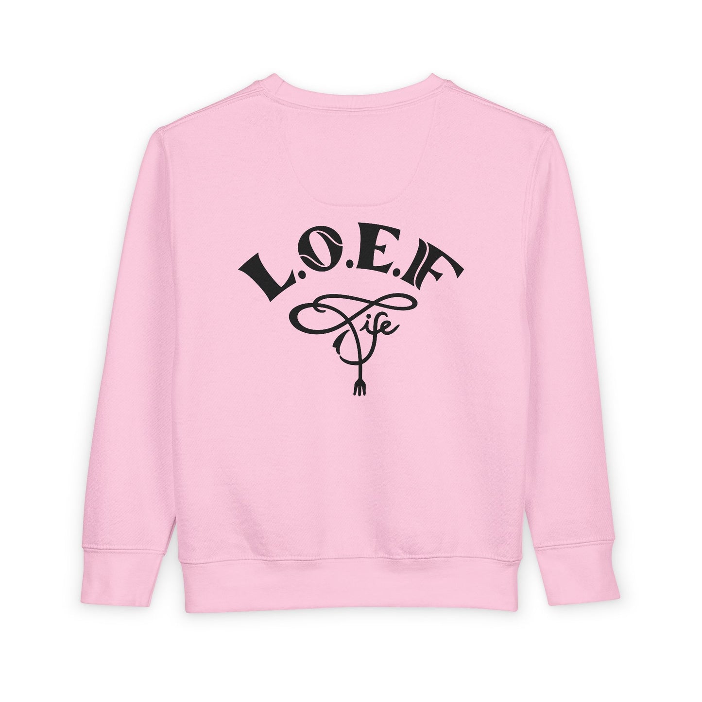 L.O.E.F Foodie 4Life Baby Sweatshirt  (Dark Blue)