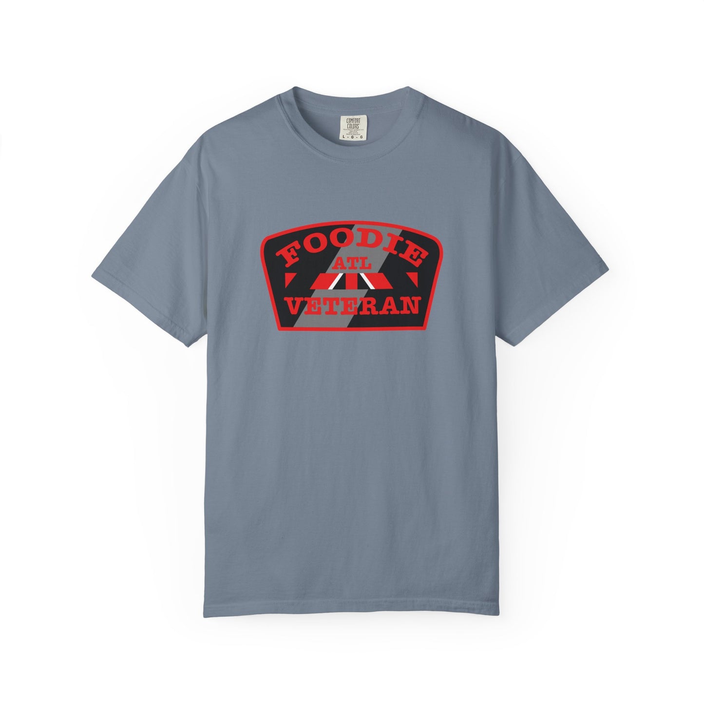 L.O.E.F Foodie Veteran ATL Unisex Tee Shirt (Red)