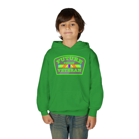 L.O.E.F Future Foodie Veteran Kids Hoodie (Neon Green)