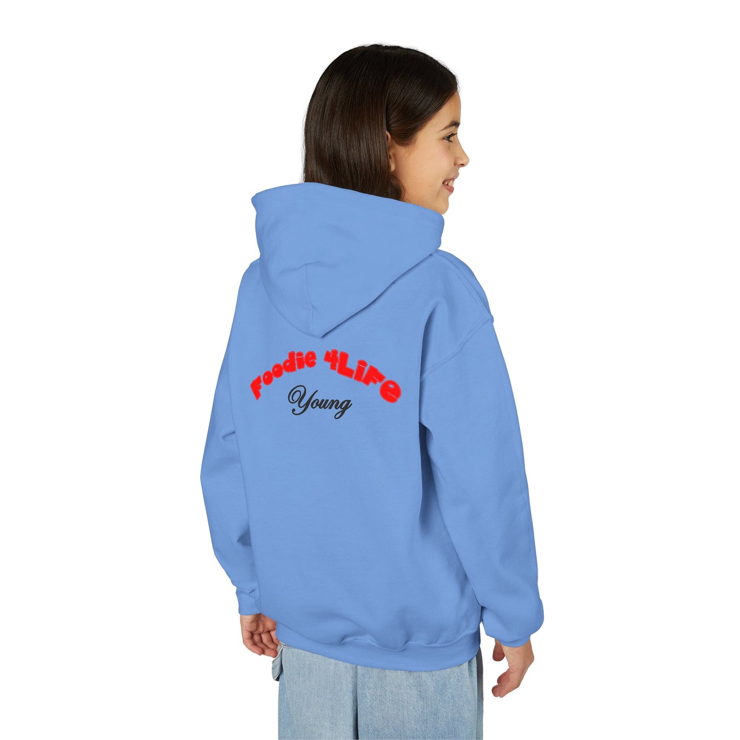 L.O.E.F Foodie 4Life Young Hoodie (Fiery Red)