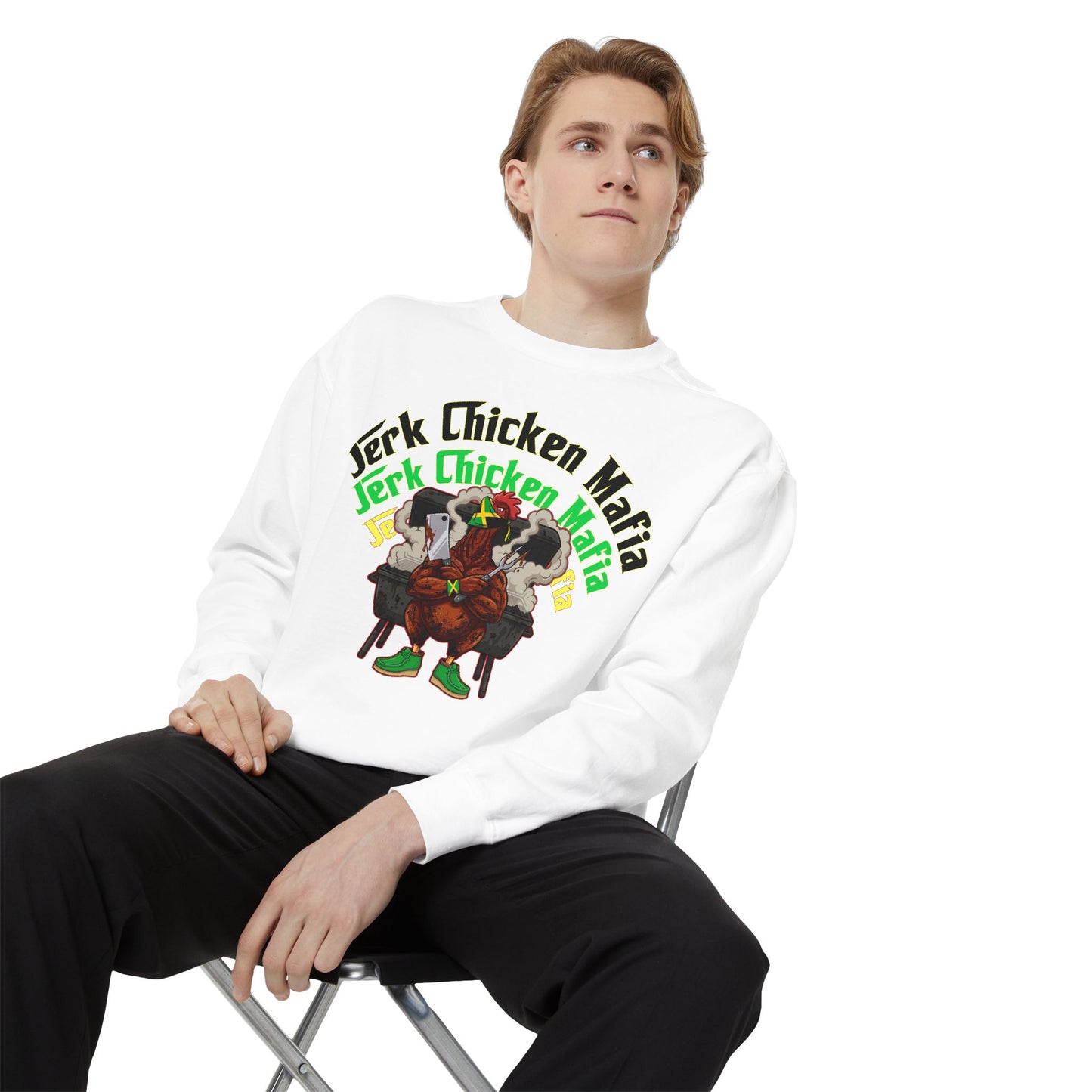 L.O.E.F Jerk Chicken Mafia Sweatshirt