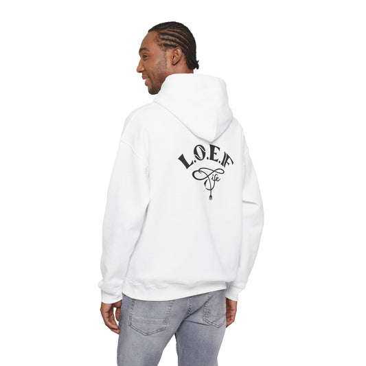 L.O.E.F Foodie 4Life Vegan Hoodie (Fuchsia)