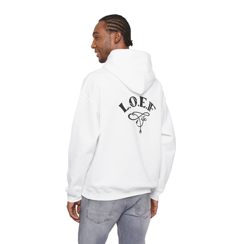 L.O.E.F Foodie 4Life Vegan Hoodie (Fuchsia)