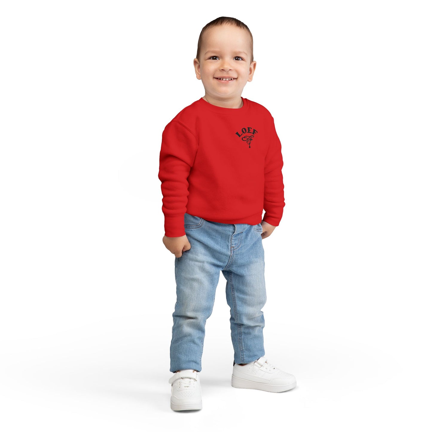 L.O.E.F Foodie 4Life Baby Sweatshirt  (Black)