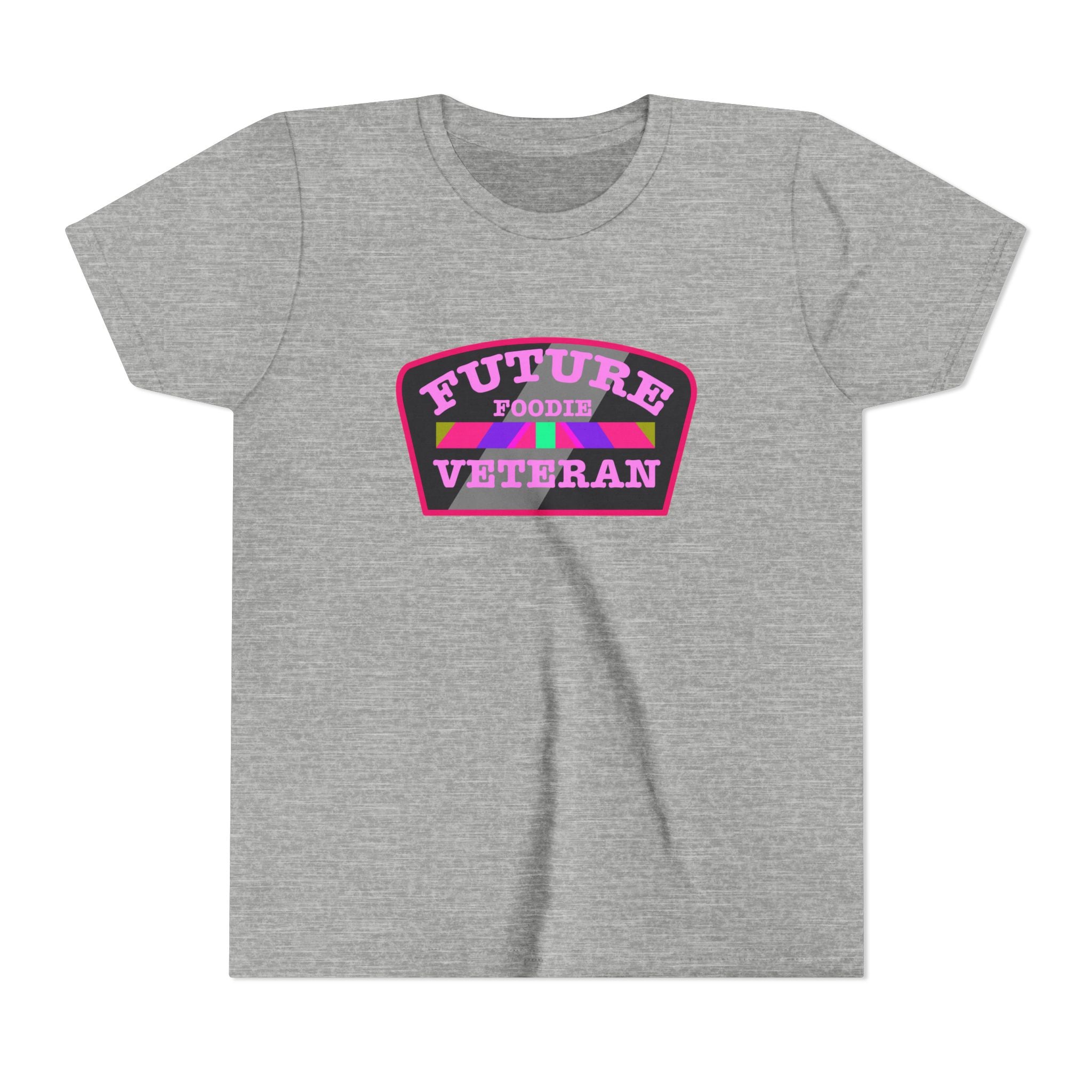 L.O.E.F Future Foodie Veteran Kids Tee Shirt (Pink)