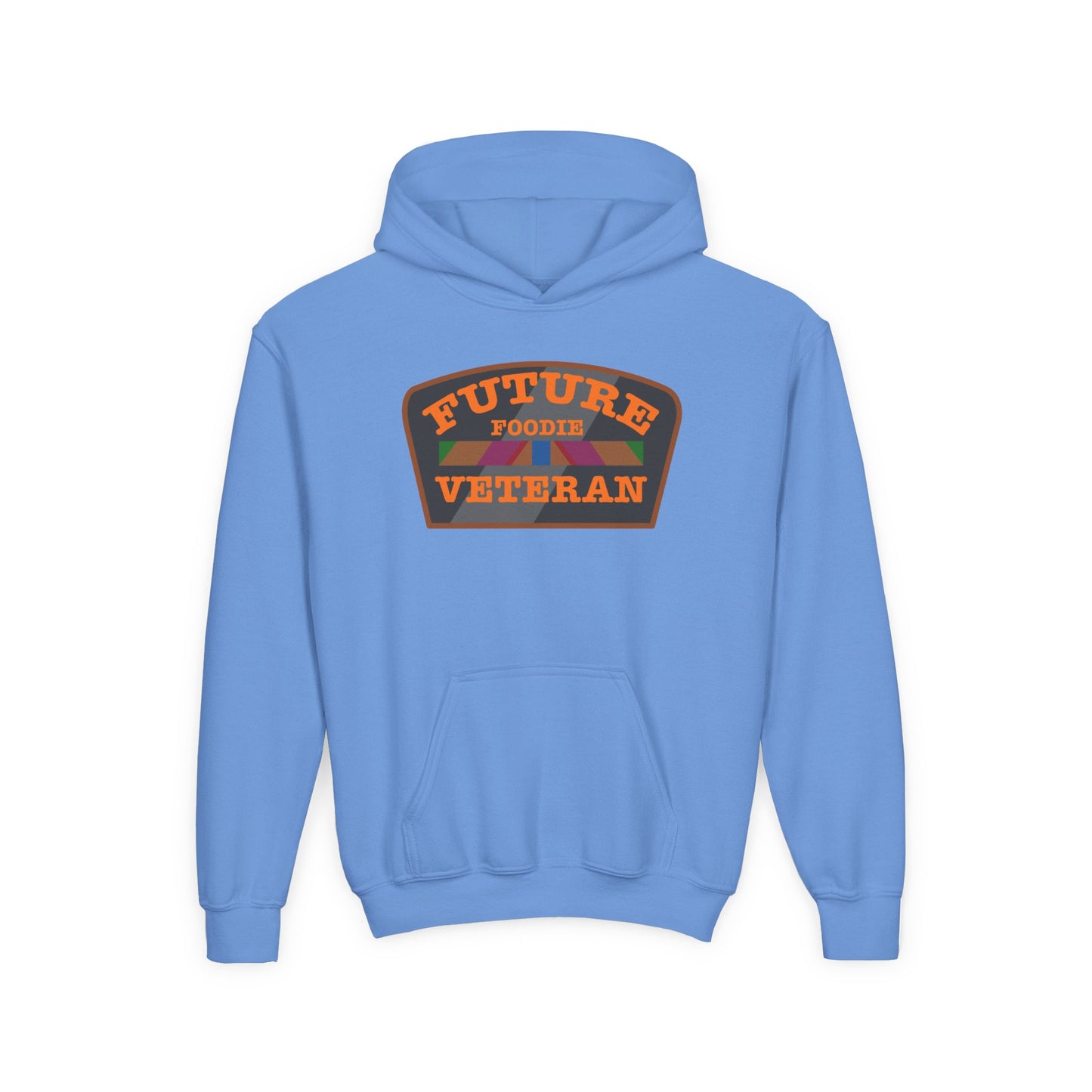 L.O.E.F Future Foodie Veteran Kids Hoodie (Orange)