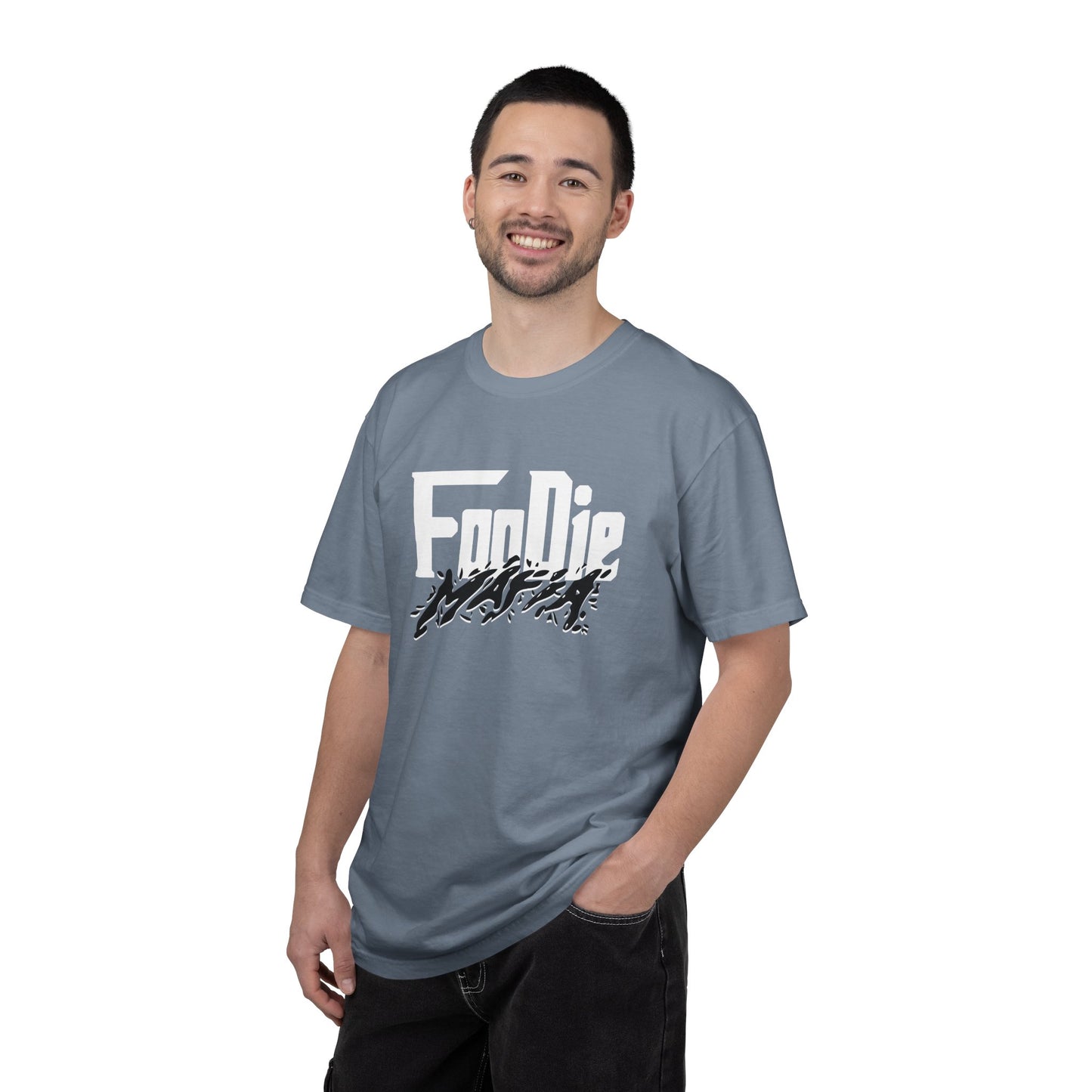 L.O.E.F Foodie Mafia Unisex Tee Shirt  (Black)