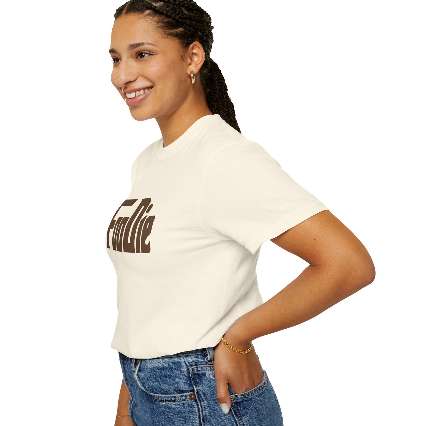 L.O.E.F Foodie Unisex Tee Shirt (Dark Brown)