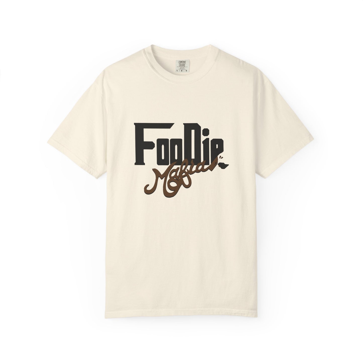 L.O.E.F Foodie Mafia Unisex Tee shirt (Dark Brown)