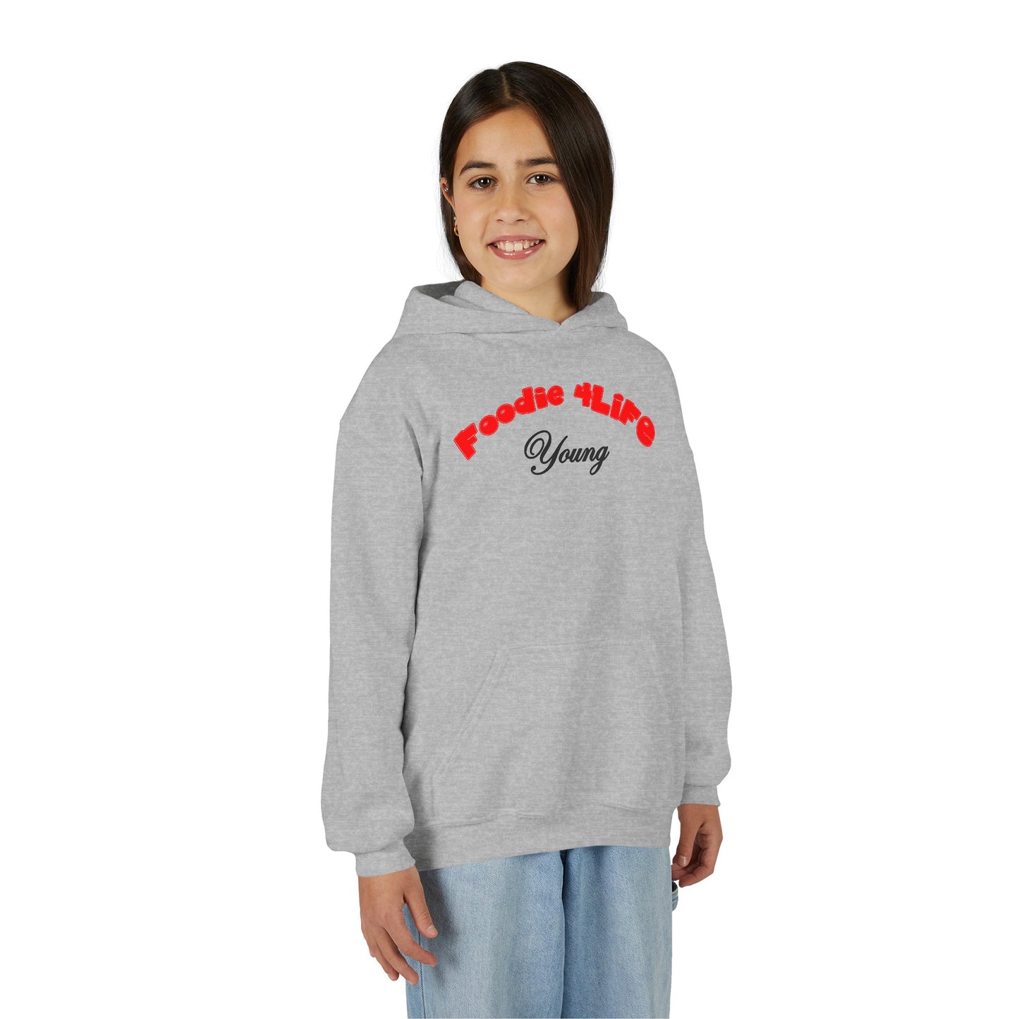 L.O.E.F Foodie 4Life Young Hoodie (Fiery Red)