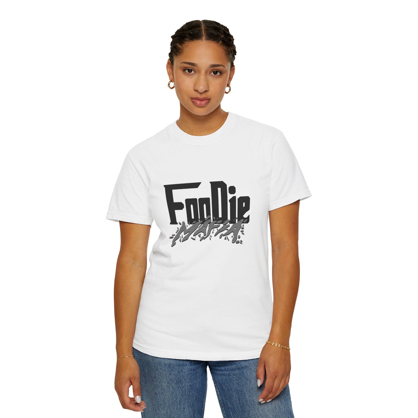 L.O.E.F Foodie Mafia Tee Shirt (Grey)