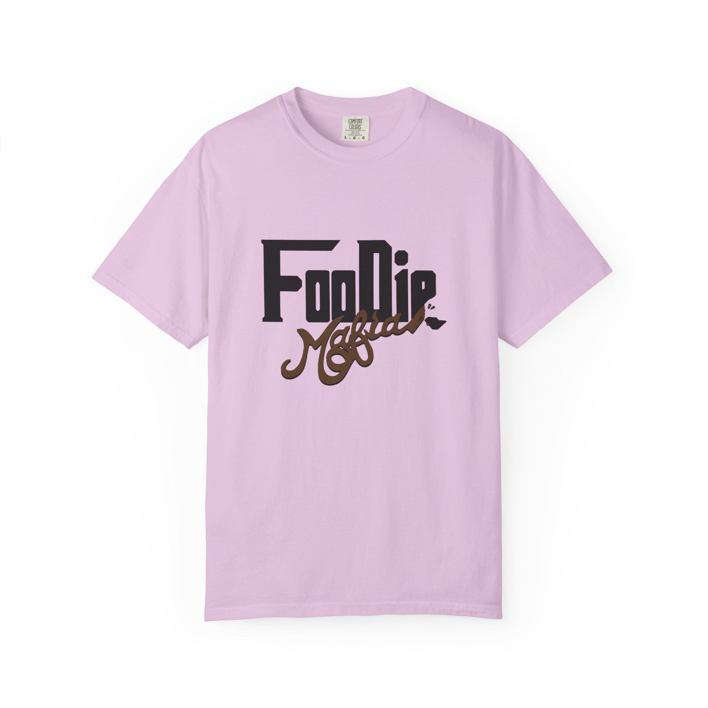 L.O.E.F Foodie Mafia Unisex Tee shirt (Dark Brown)