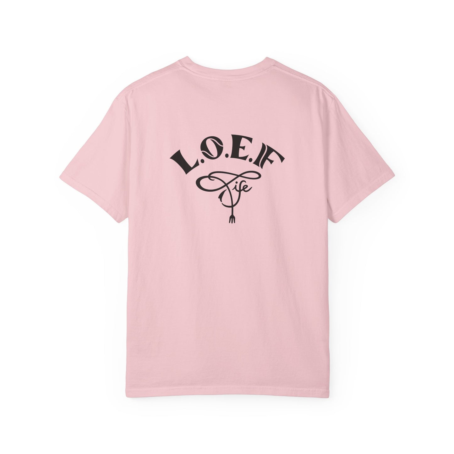 L.O.E.F Foodie Unisex Tee Shirt (Dark Blue)