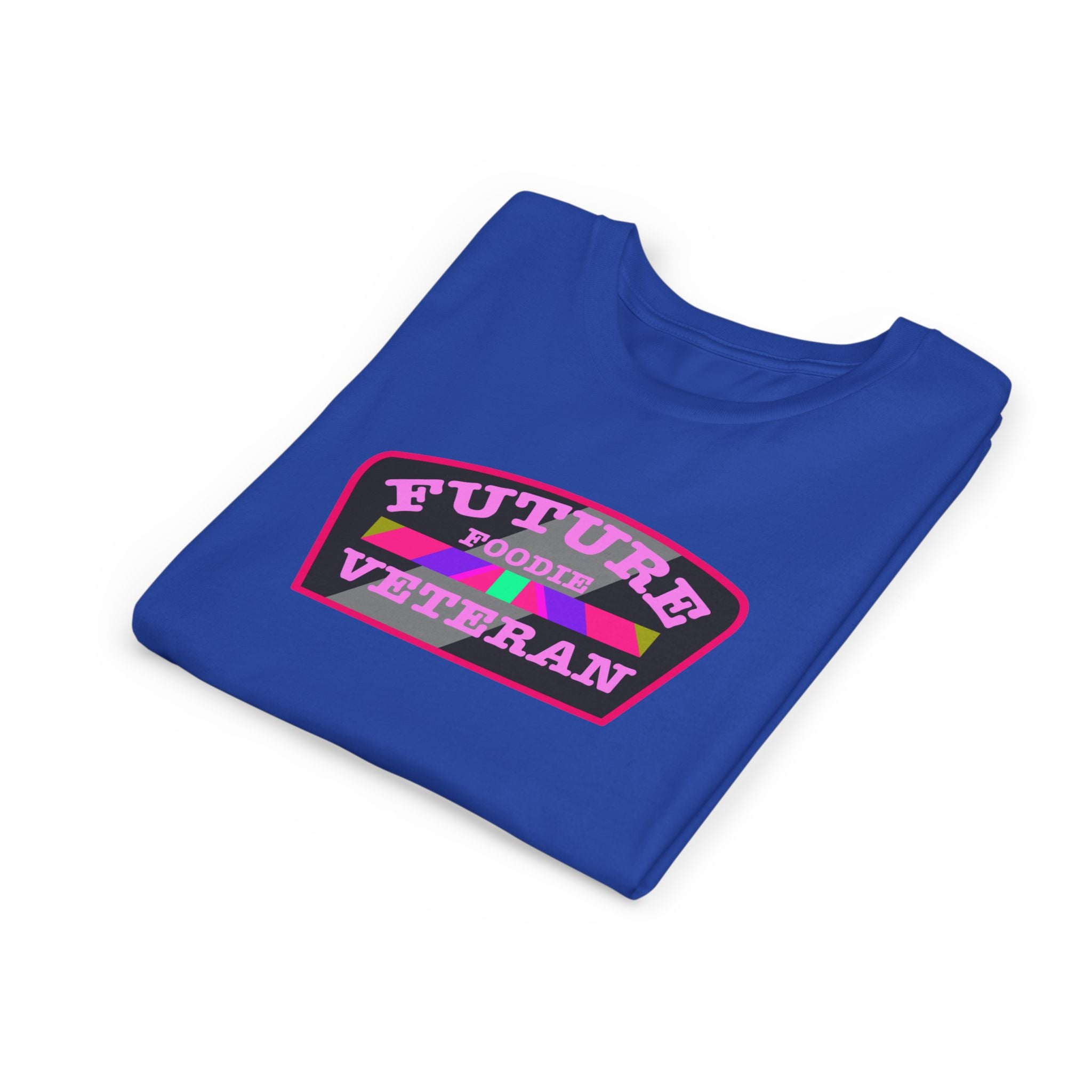 L.O.E.F Future Foodie Veteran Kids Tee Shirt (Pink)
