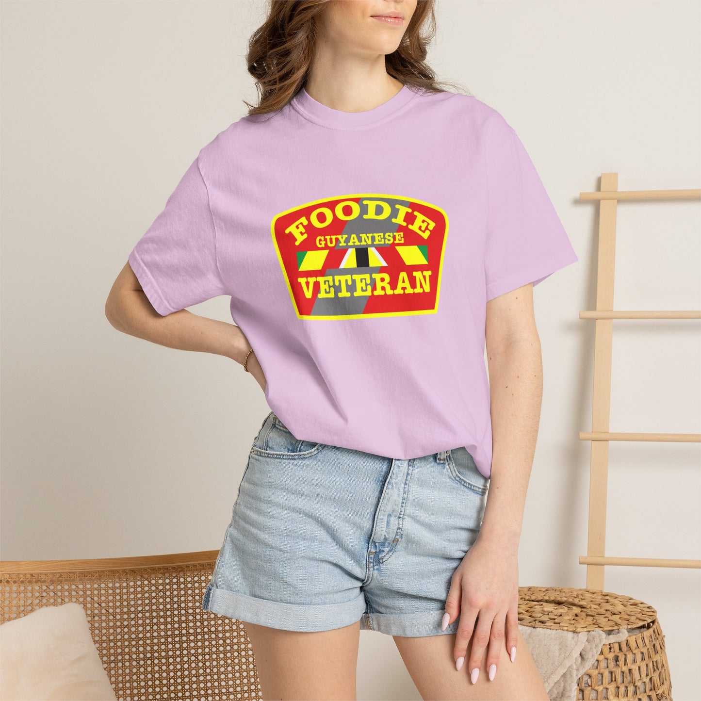 L.O.E.F Foodie Veteran Guyanese Unisex Tee Shirt