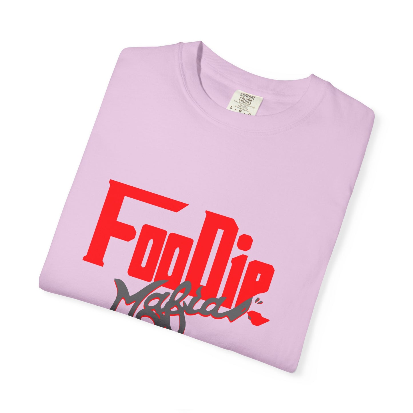 L.O.E.F Red Foodie Mafia Unisex Tee Shirt (Dark Grey)