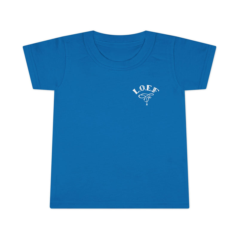 L.O.E.F Foodie 4Life Baby Tee Shirt (Flourescent Yellow)