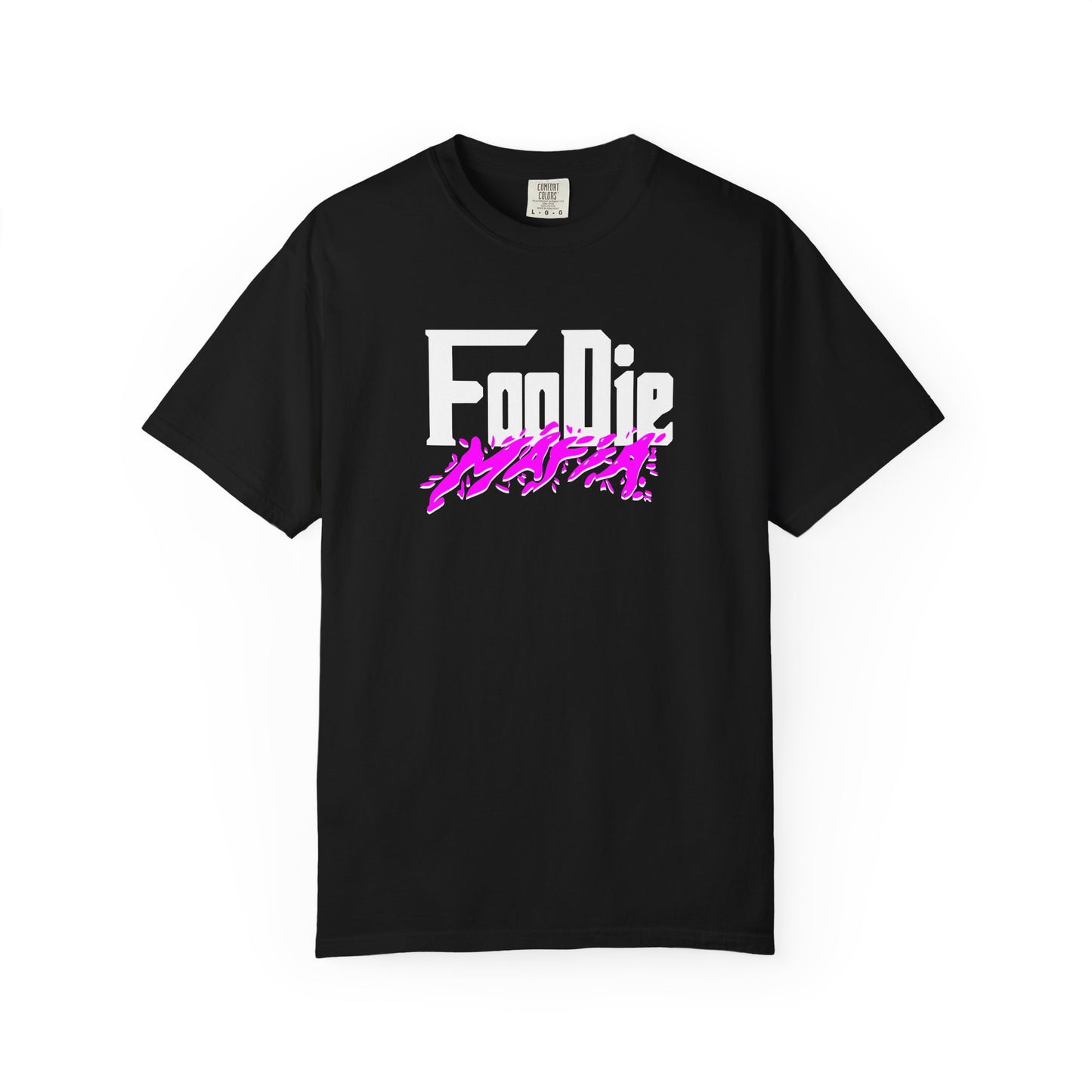 L.O.E.F Foodie Mafia Unisex Tee Shirt  (Purple)