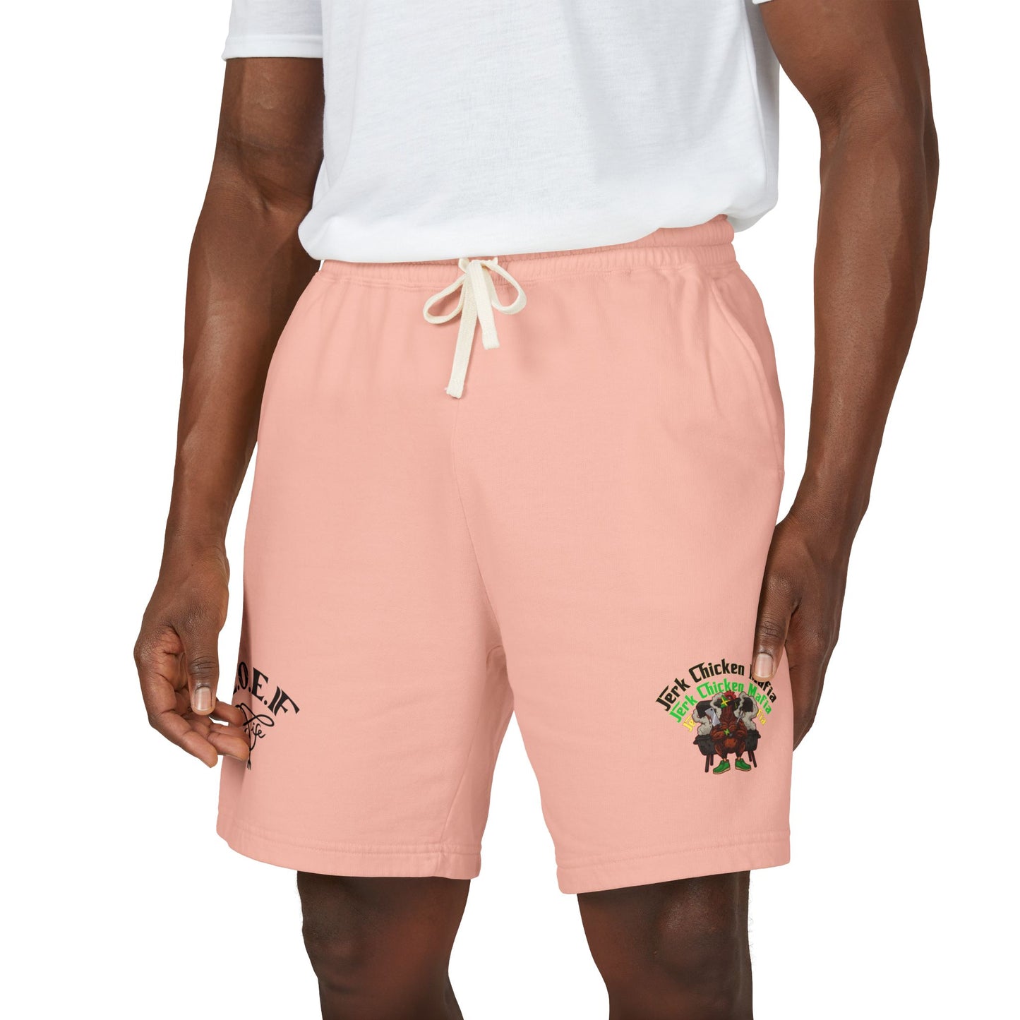 L.O.E.F Jerk Chicken Mafia Sweat Shorts
