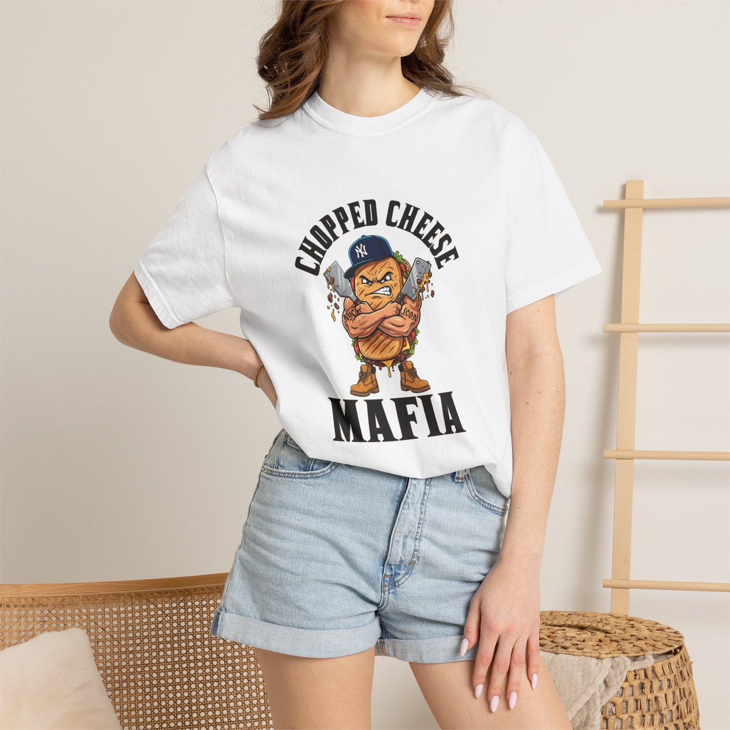 L.O.E.F Mafia Chopped Cheese Unisex Tee Shirt