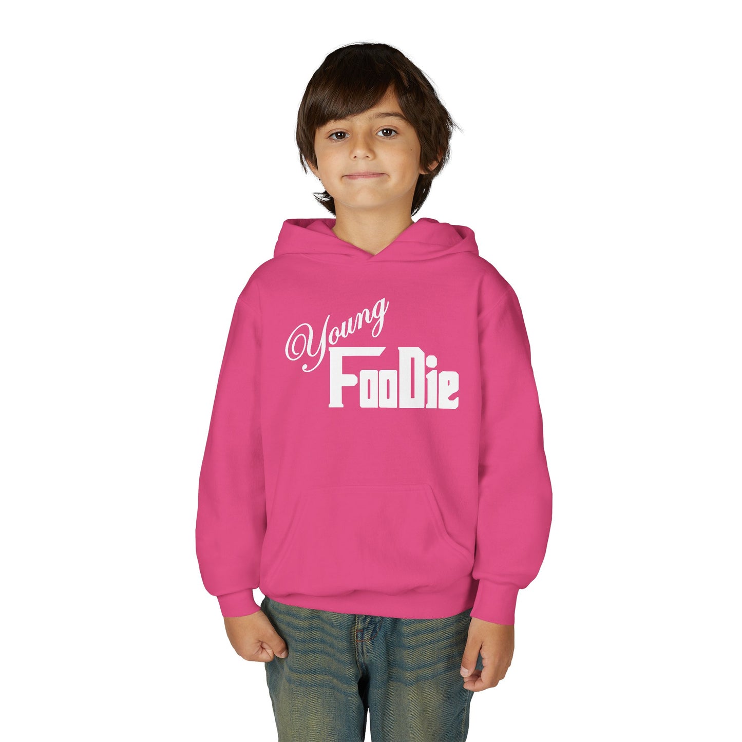 L.O.E.F Young Foodie Youth Hooded Sweatshirt (White)