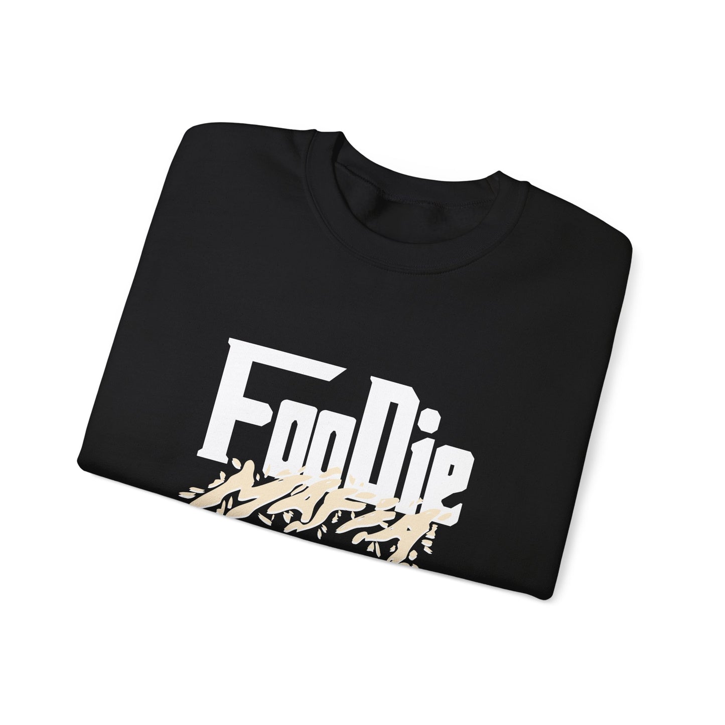 L.O.E.F White Foodie Mafia Unisex Sweatshirt (Cream)