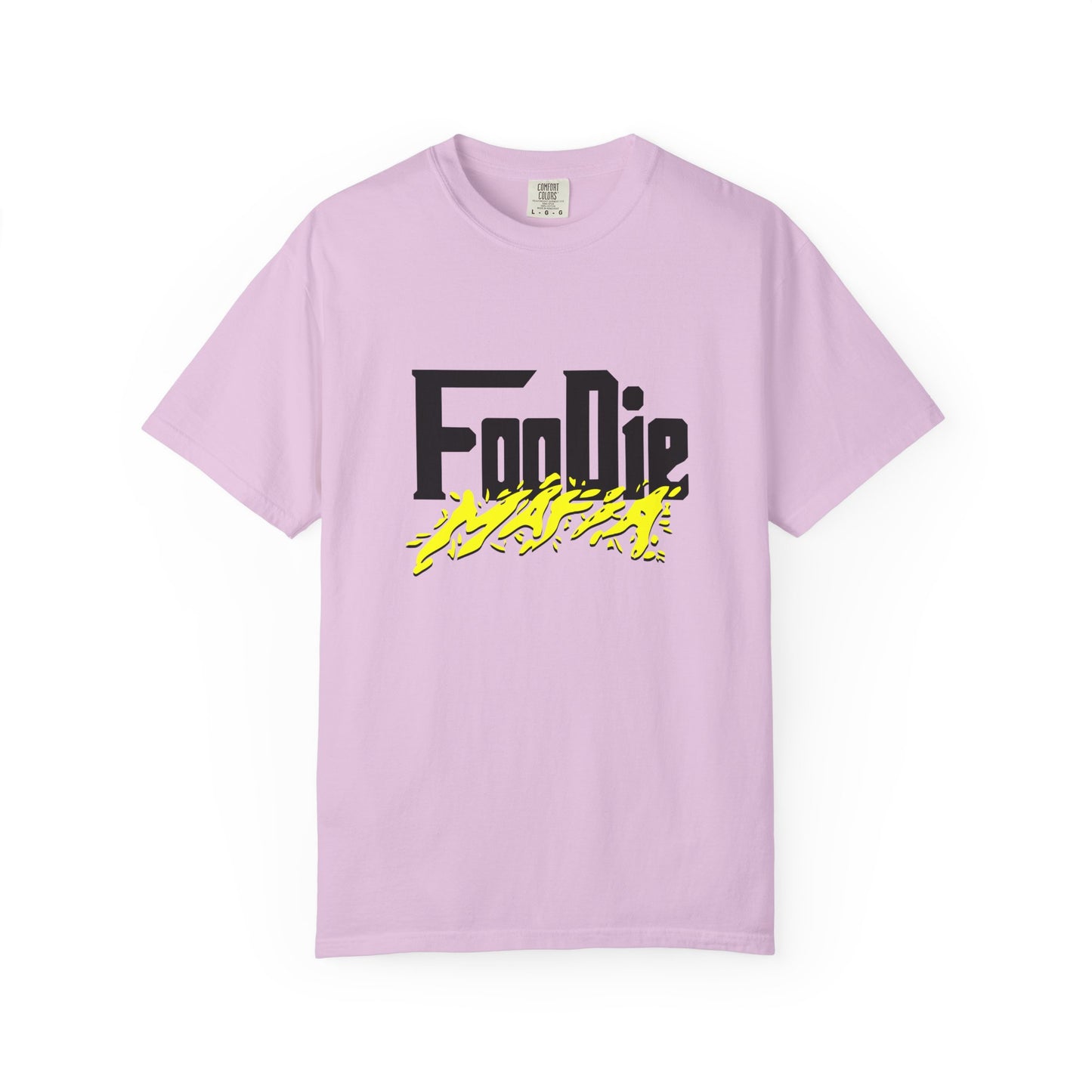 L.O.E.F Foodie Mafia Unisex Tee Shirt (Bright Yellow)