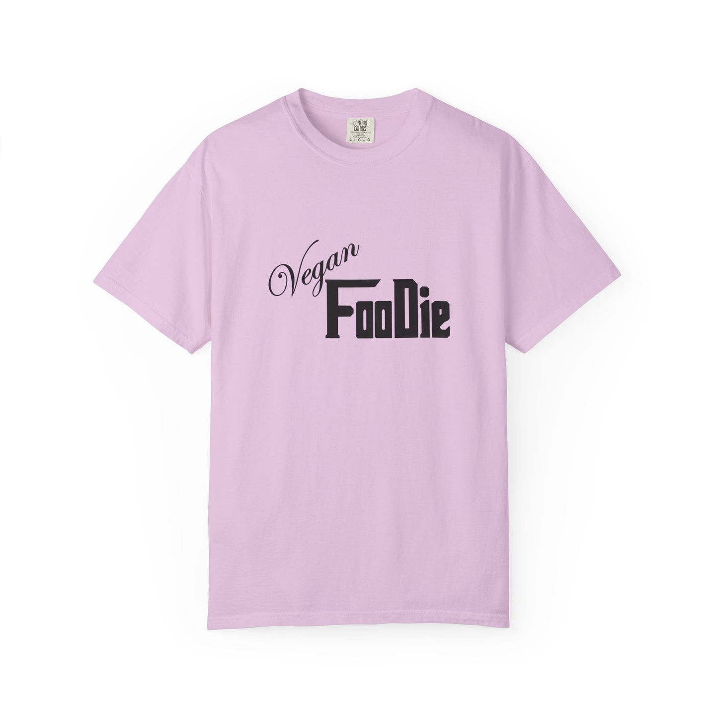 L.O.E.F Unisex Vegan Foodie Tee Shirt (Black)