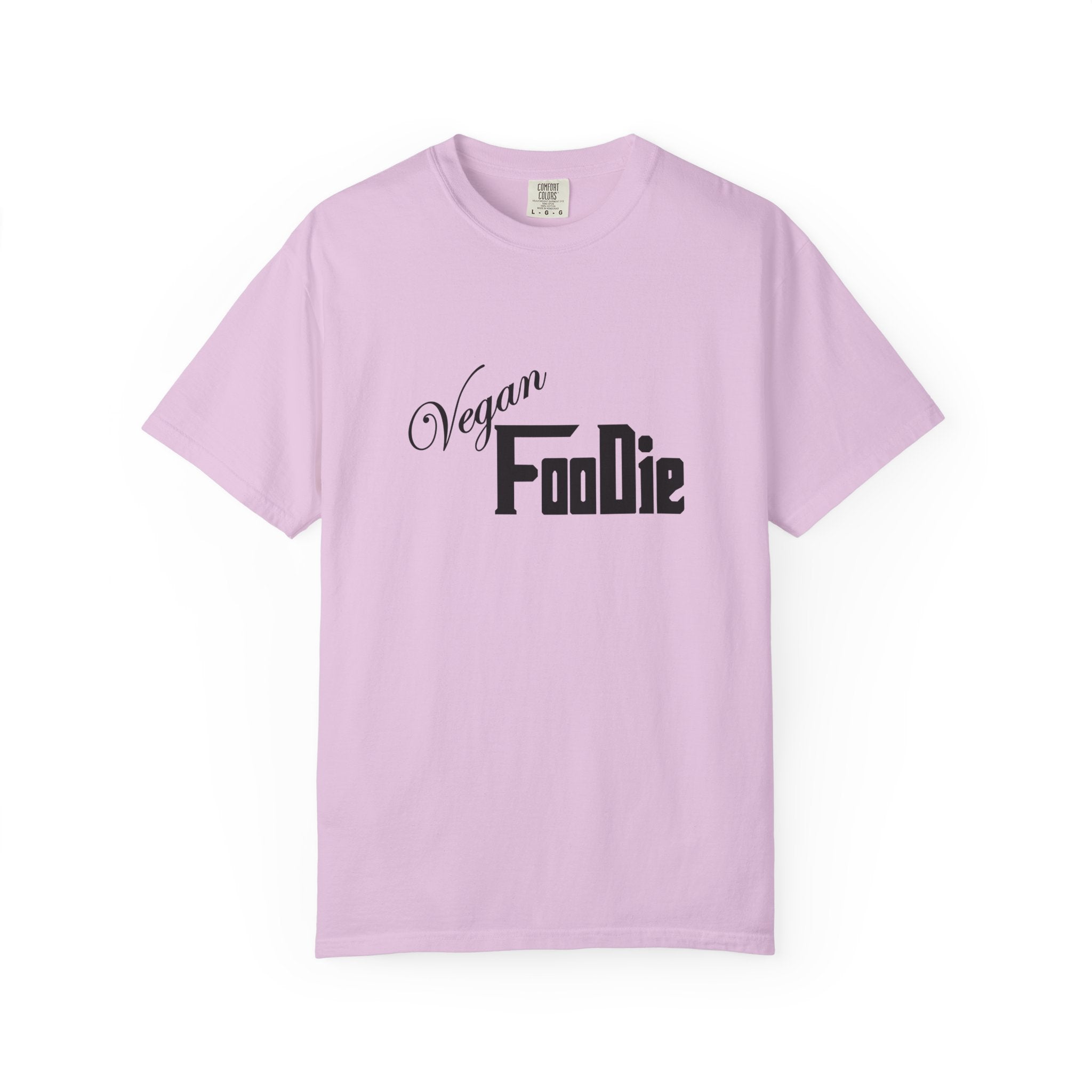 L.O.E.F Unisex Vegan Foodie Tee Shirt (Black)