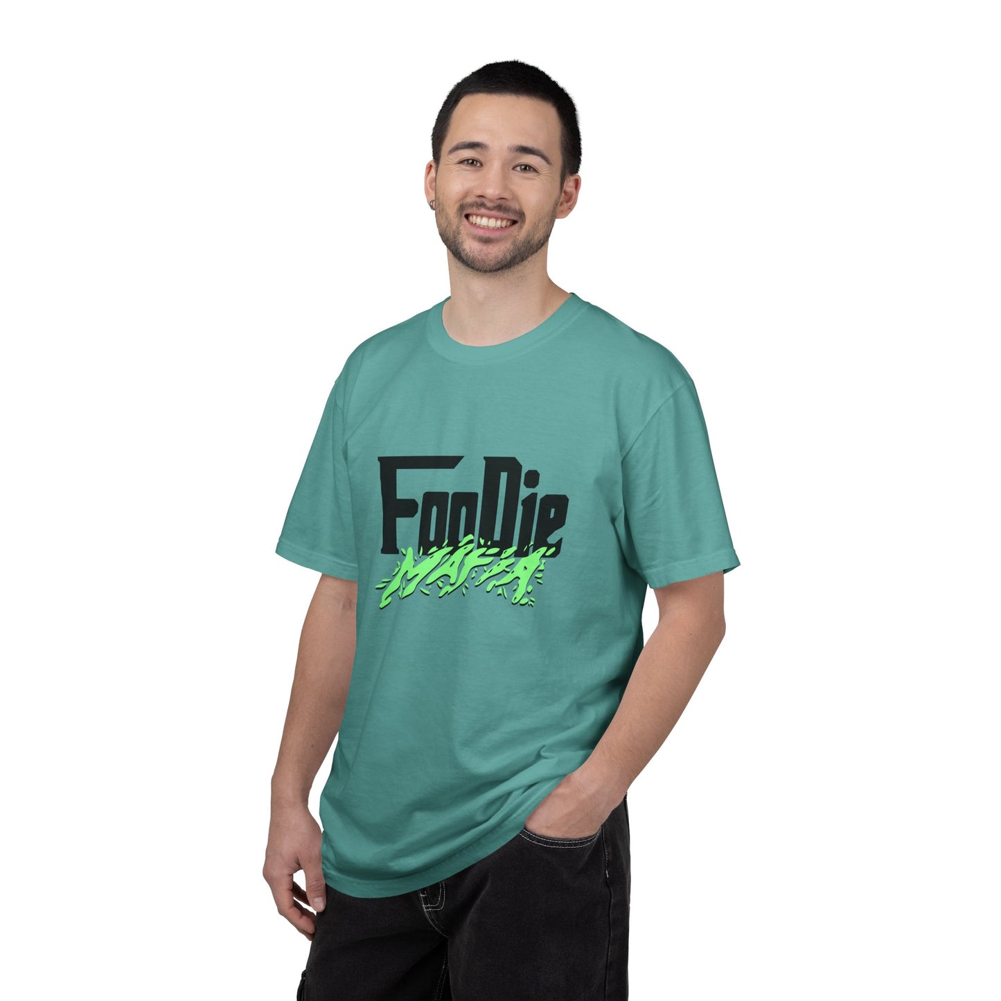 L.O.E.F Foodie Mafia Tee Shirt (Mint Green)