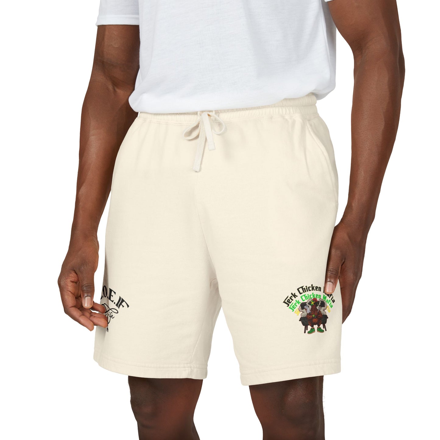 L.O.E.F Jerk Chicken Mafia Sweat Shorts
